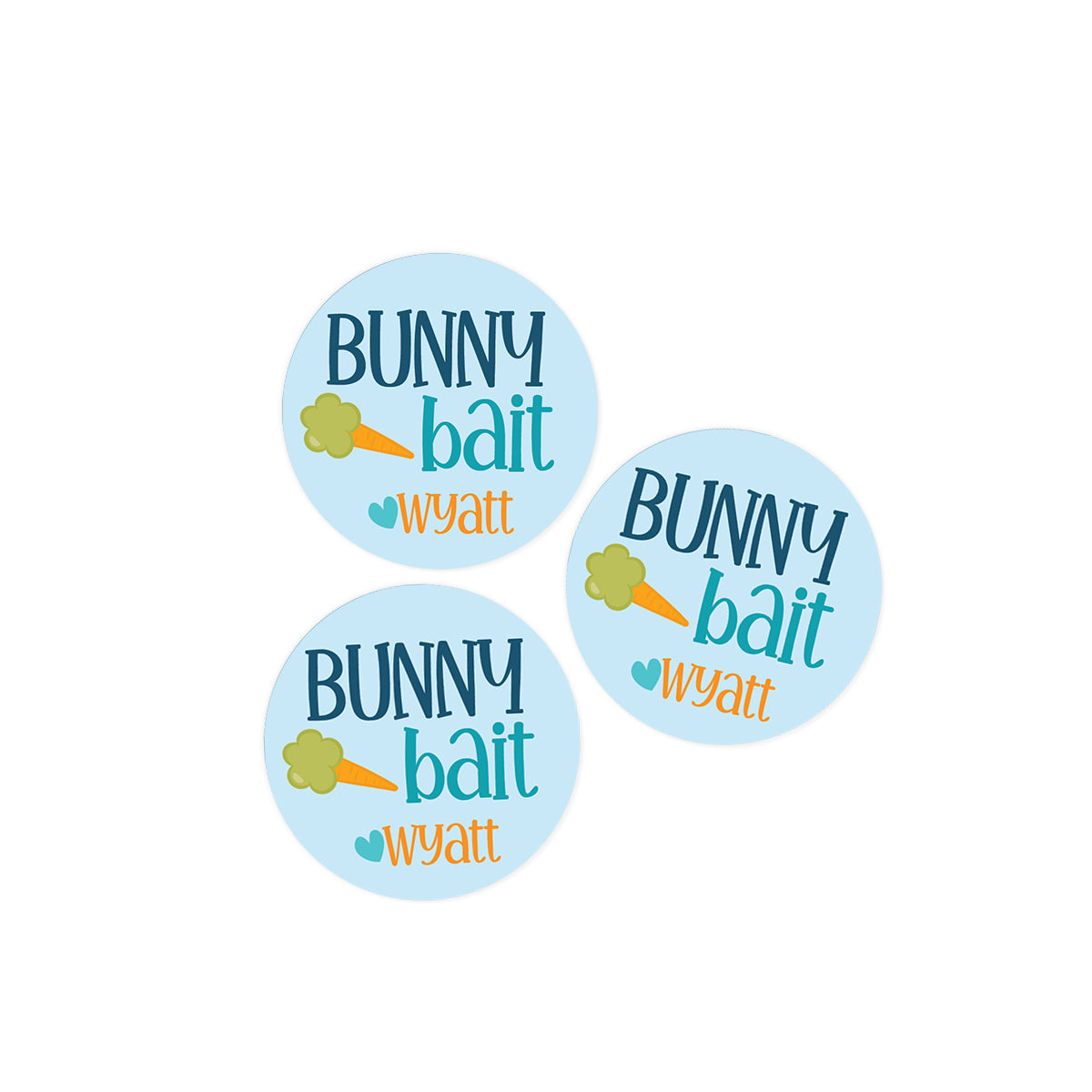 Bunny Bait (Carrot) Stickers