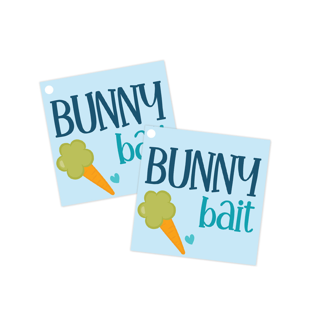 Bunny Bait (Carrot) Gift Tag