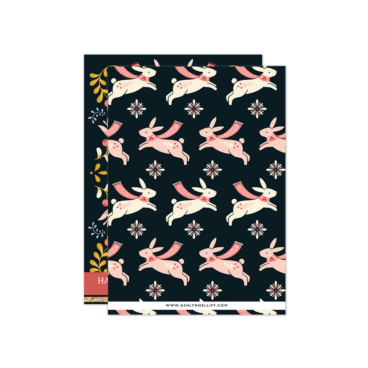 Christmas Bunny Cards