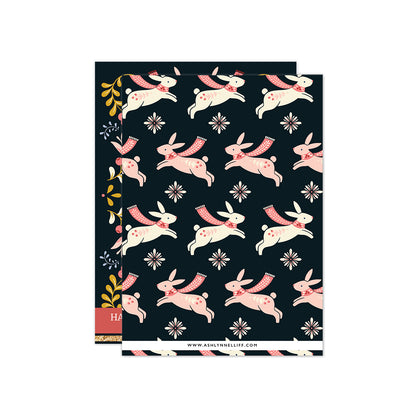Christmas Bunny Cards