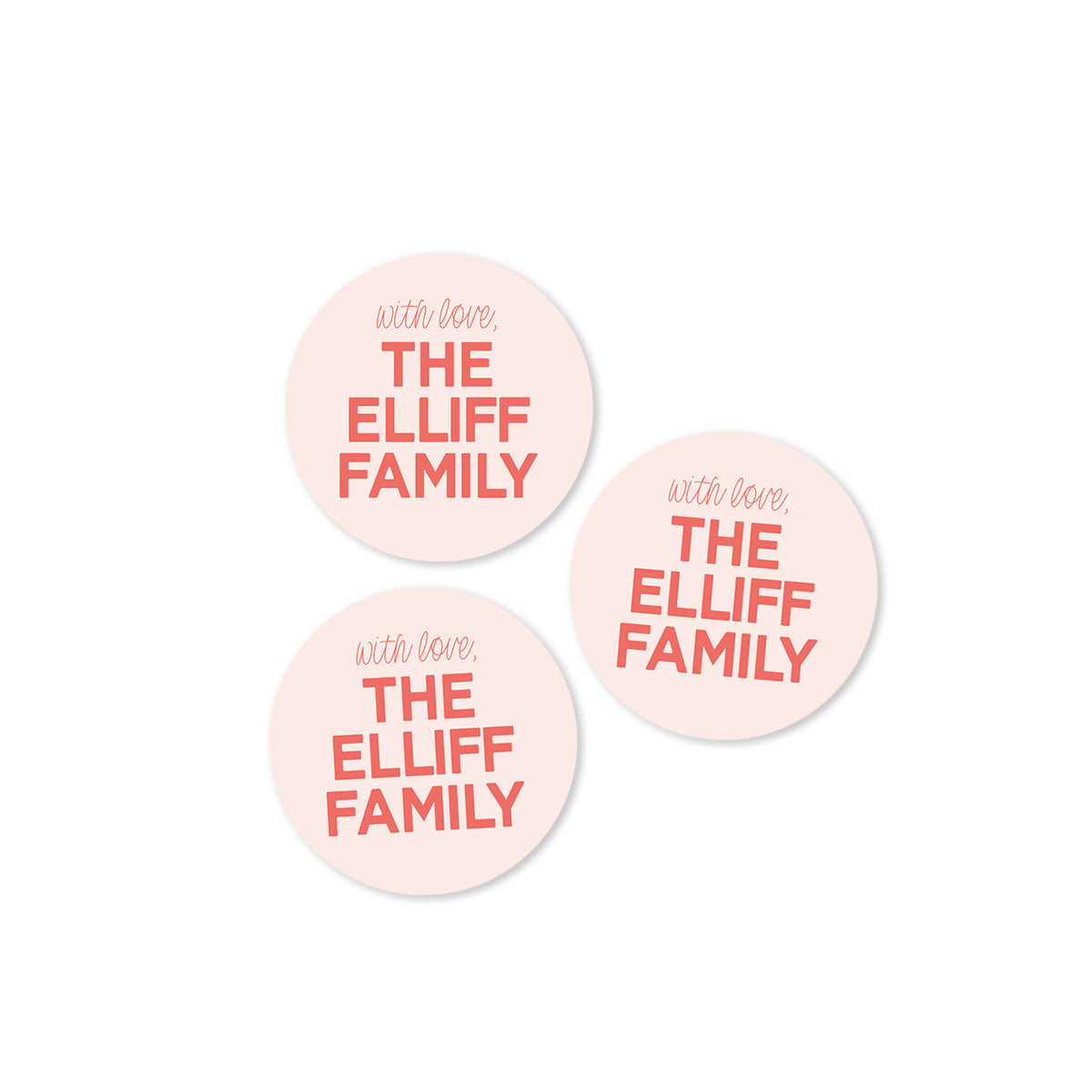 Personalized Family Stickers