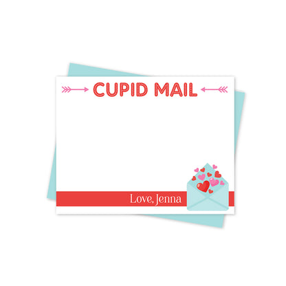 Cupid Mail Valentines Day Stationery