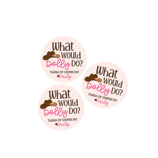 What would Dolly Do? Stickers