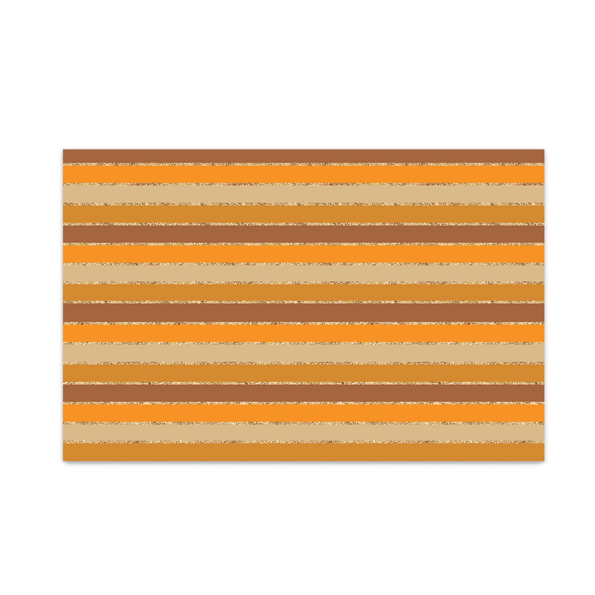 Fall Stripes Party Placemat