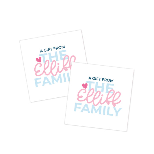 Family Gift Tag