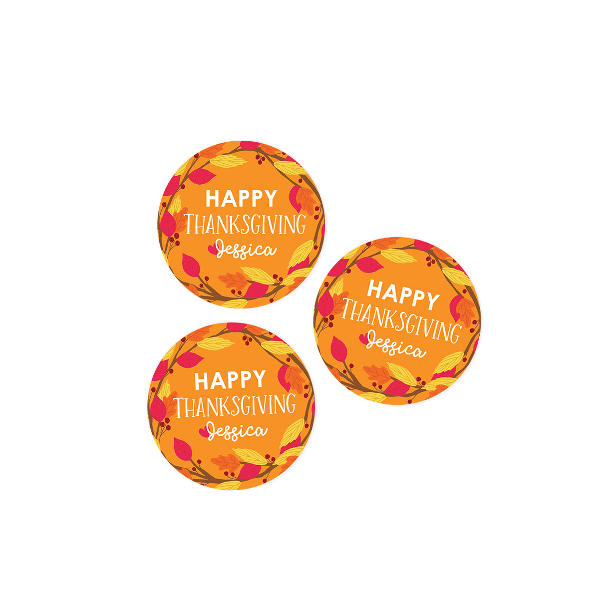 Fall Floral Stickers