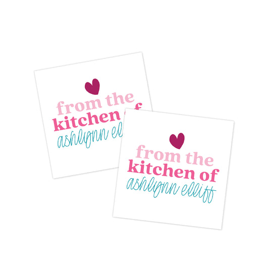 From the Kitchen of Gift Tag
