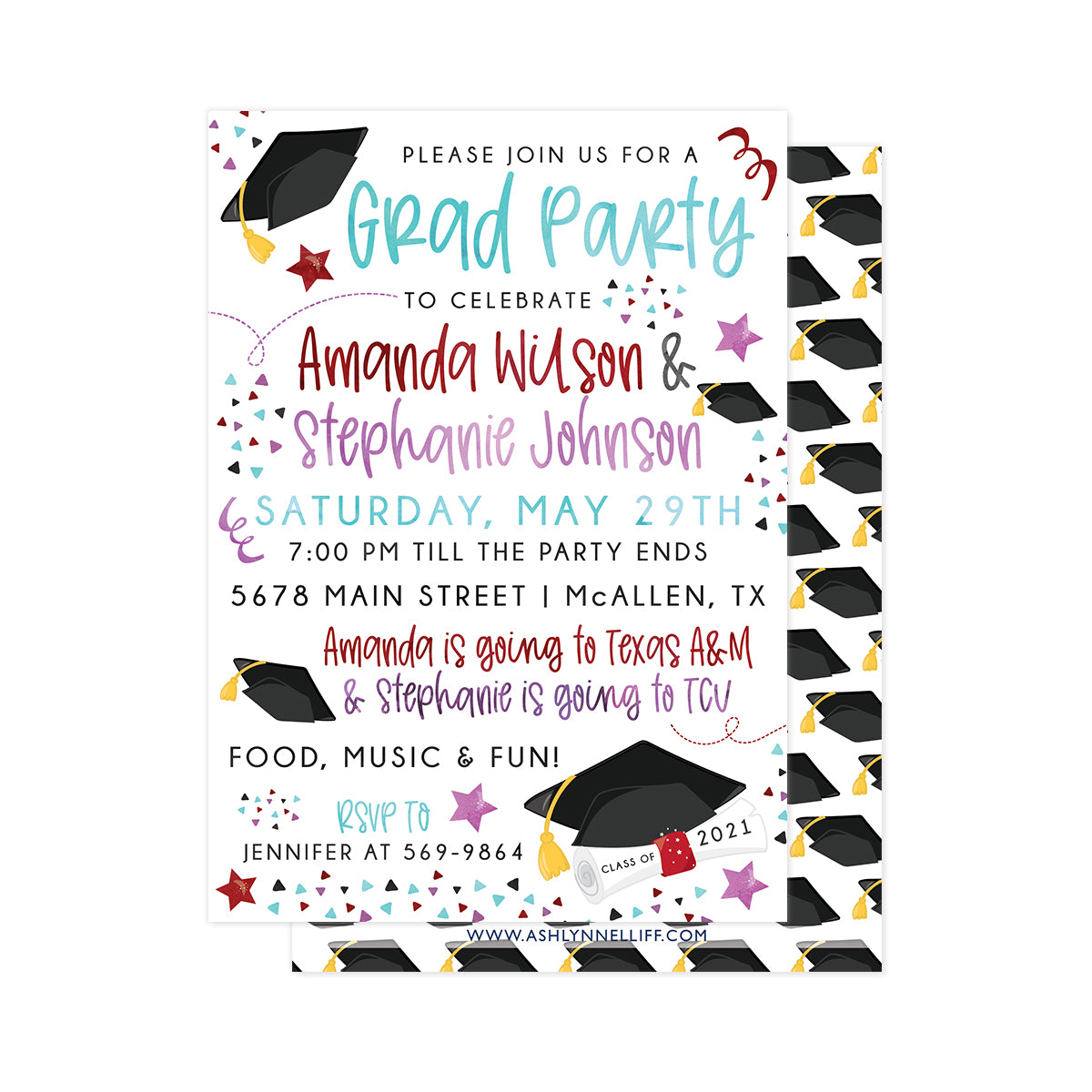 Graduation Party Invitation