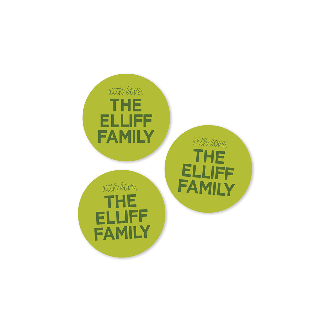 Personalized Family Stickers