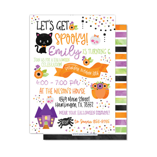 Halloween Fun Party Invitation