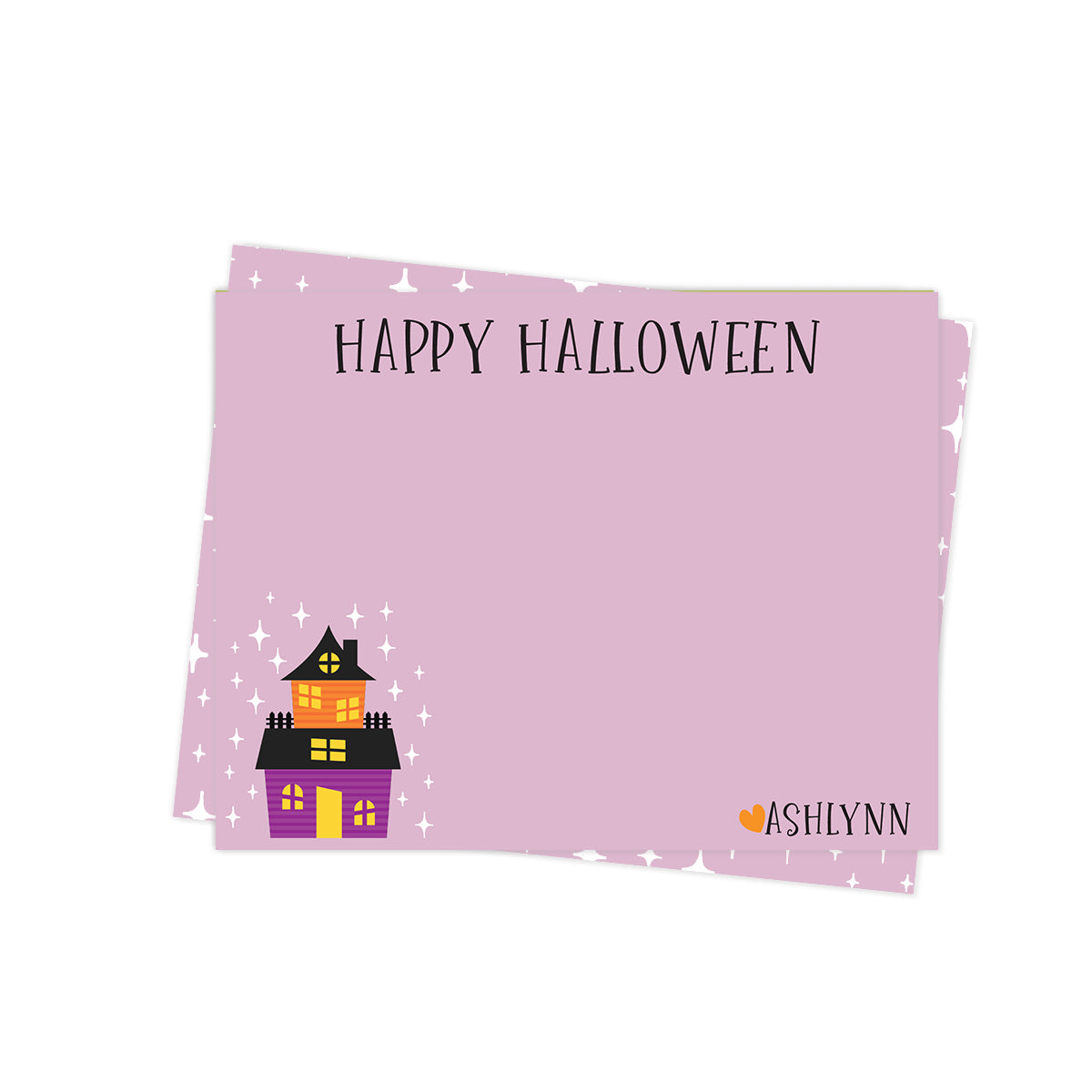 Haunted House Stationery