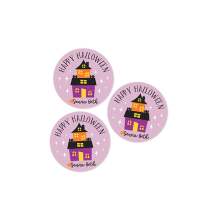 Haunted House Stickers