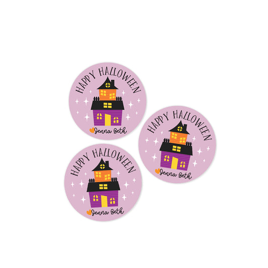 Haunted House Stickers