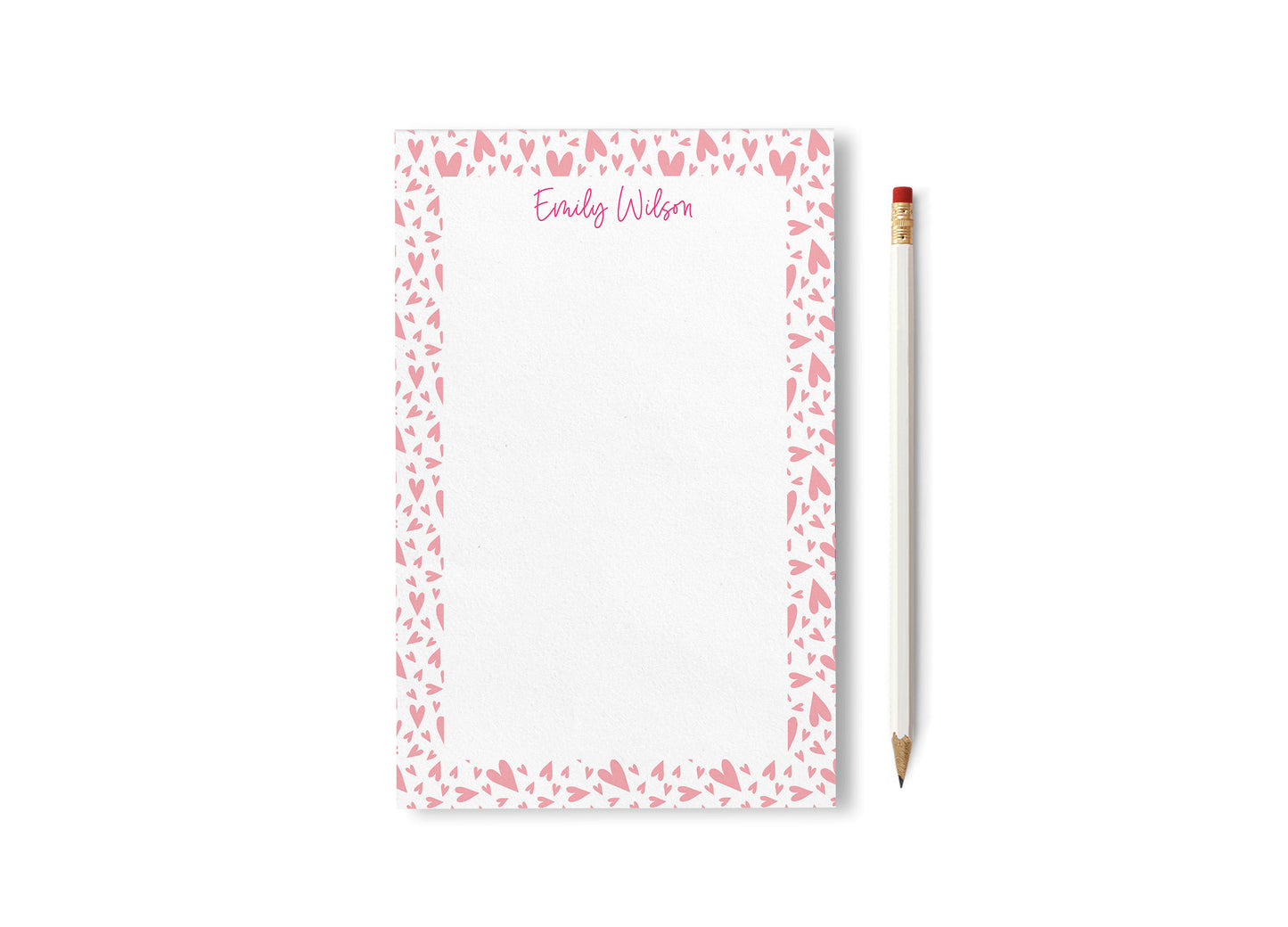 Hearts Notepad