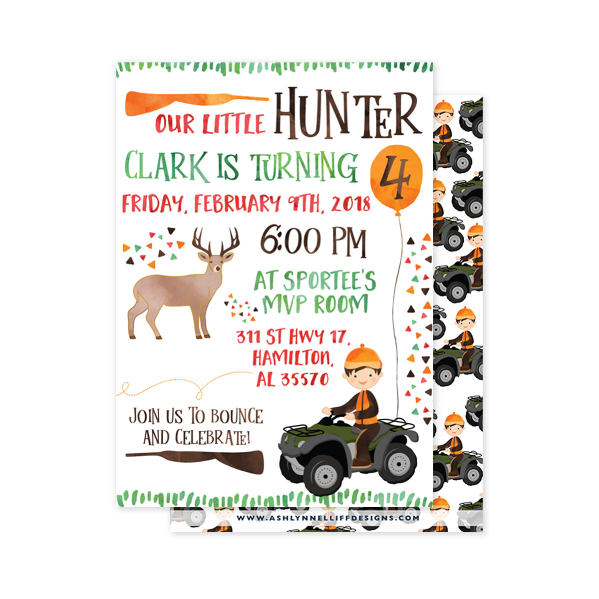 Hunting Party Invitation