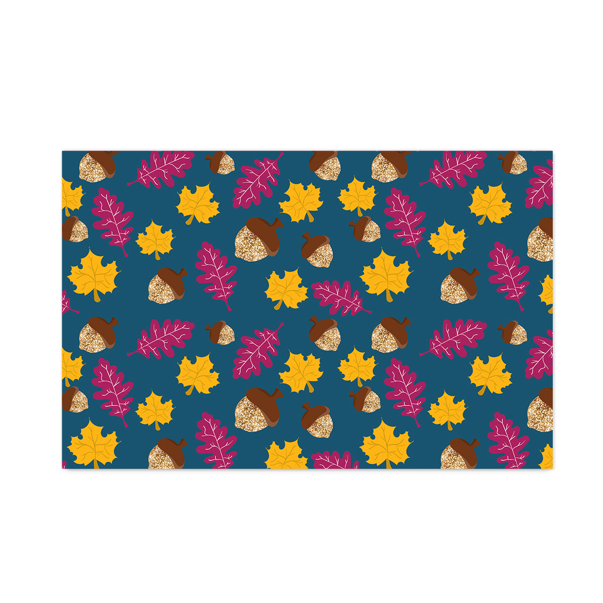 Leaves + Acorns Party Placemat
