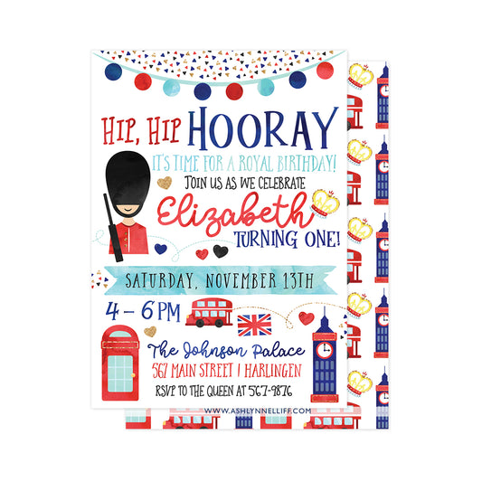 London Party Invitation