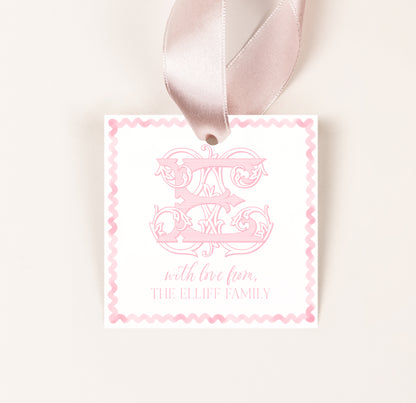 Monogram Everyday Gift Tag