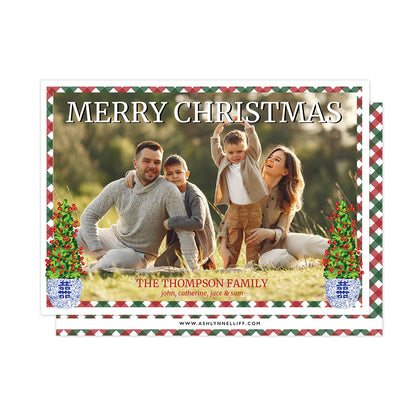 Plaid Christmas Cards