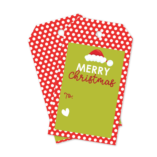 Red Polka Dot Gift Tags