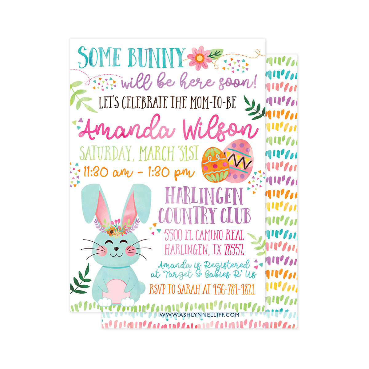 Some Bunny Party Invitation
