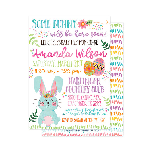 Some Bunny Party Invitation