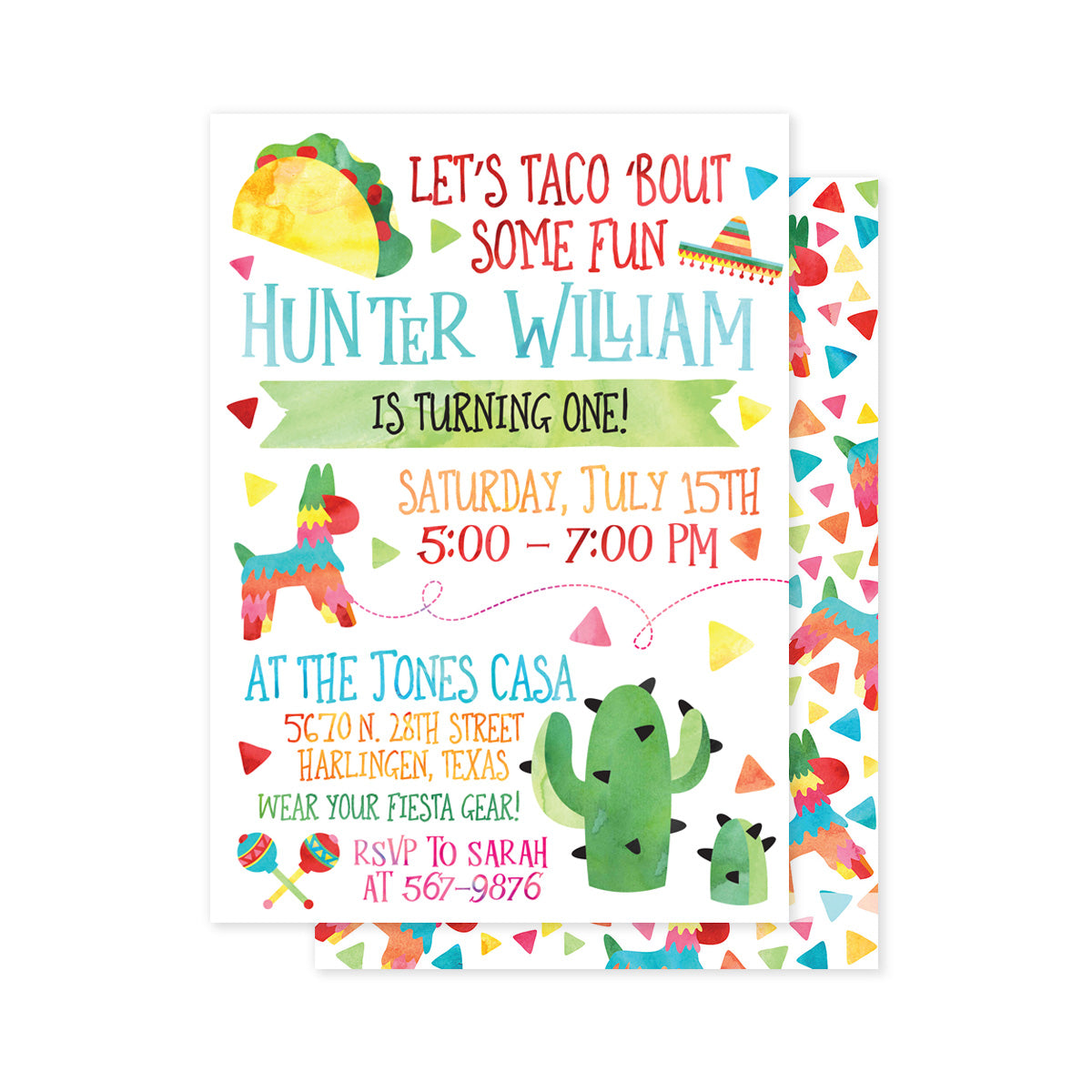 Taco 'Bout a Party Invitation