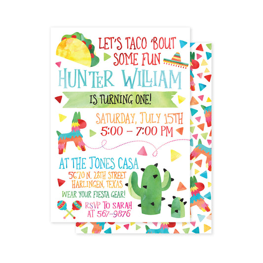 Taco 'Bout a Party Invitation