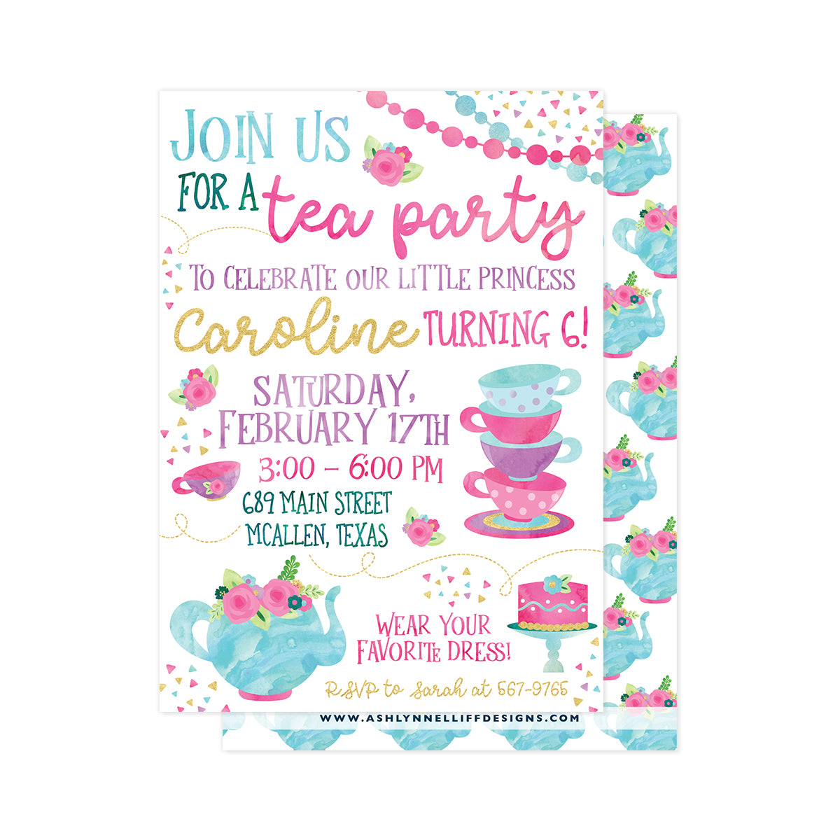Tea Party Invitation