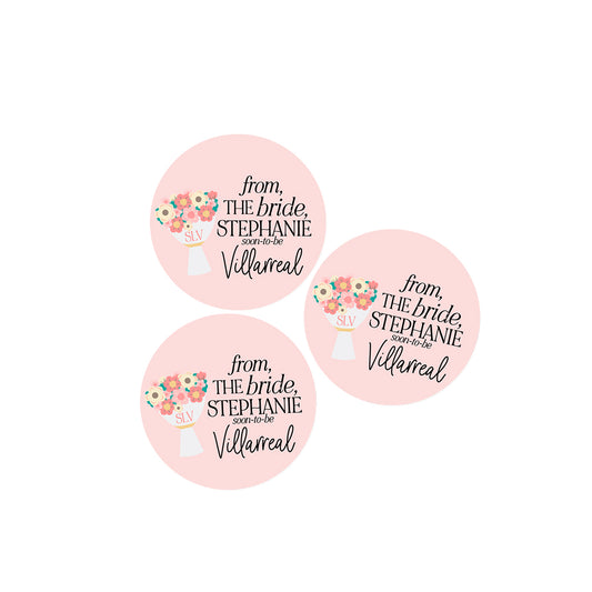 From the Bride Stickers