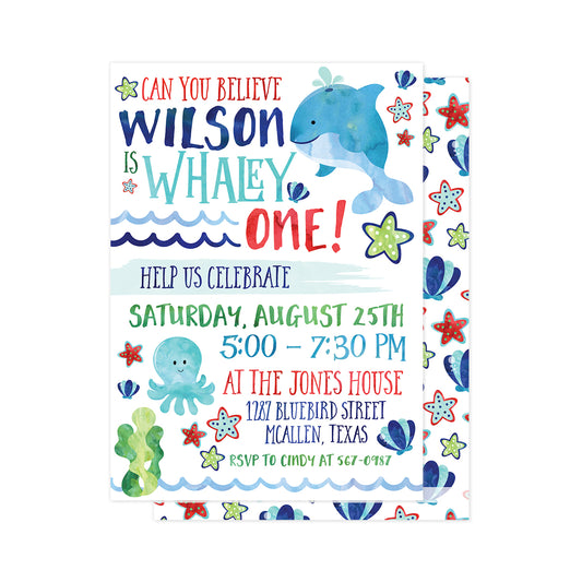 Whaley Party Invitation