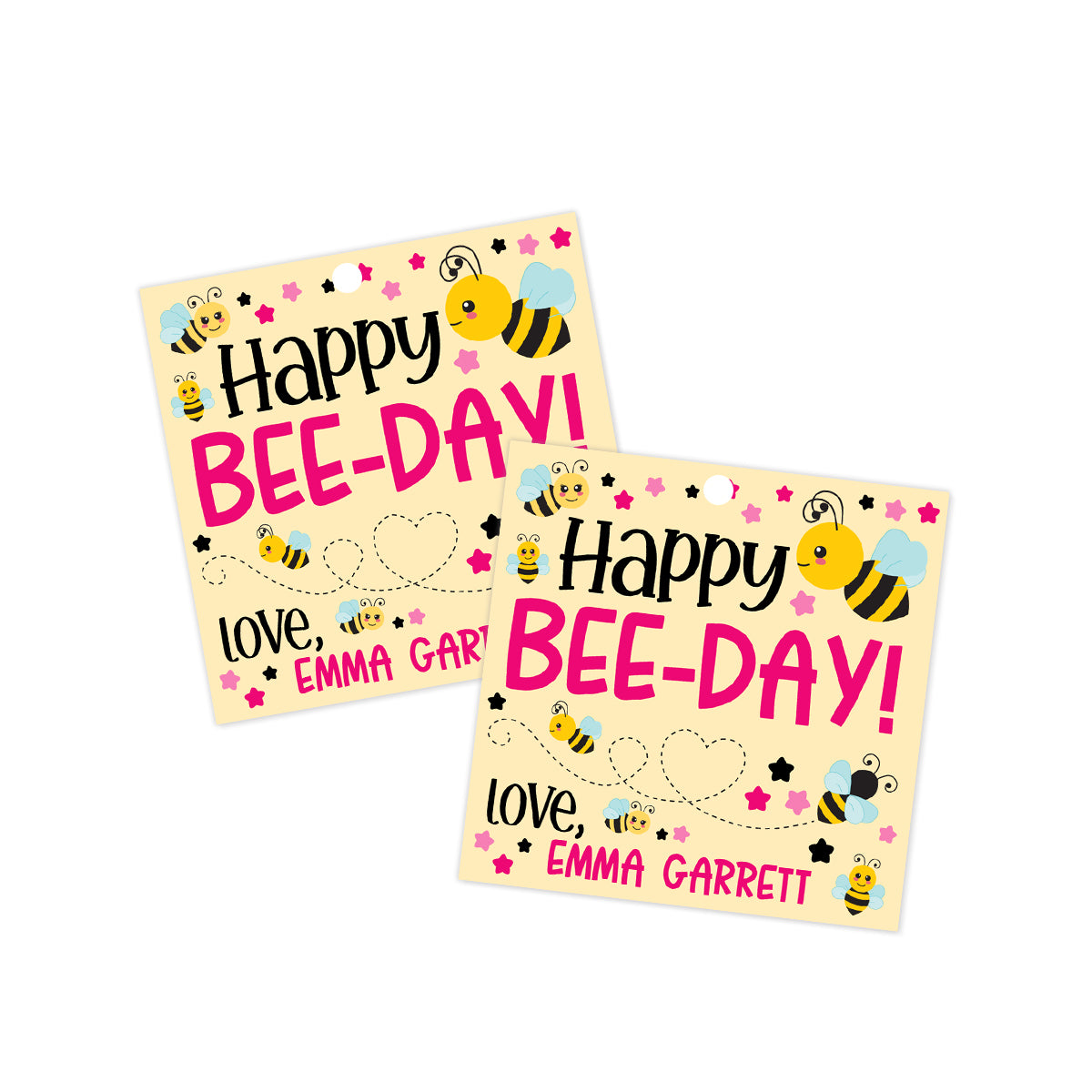 Bee Gift Tag