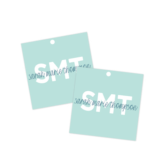 Monogram Everyday Gift Tag