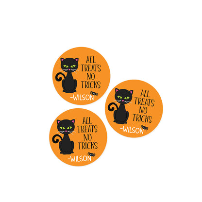 Black Cat Stickers