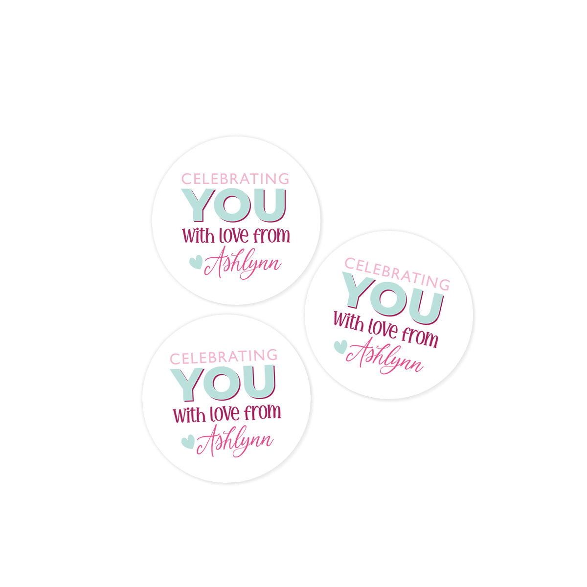 Celebrating You Stickers
