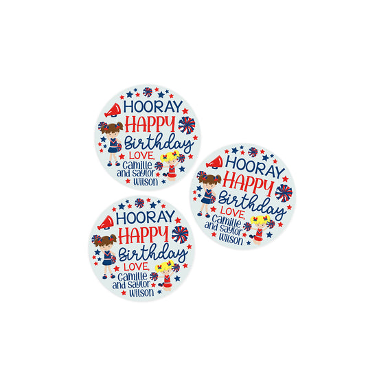 Cheerleader Stickers