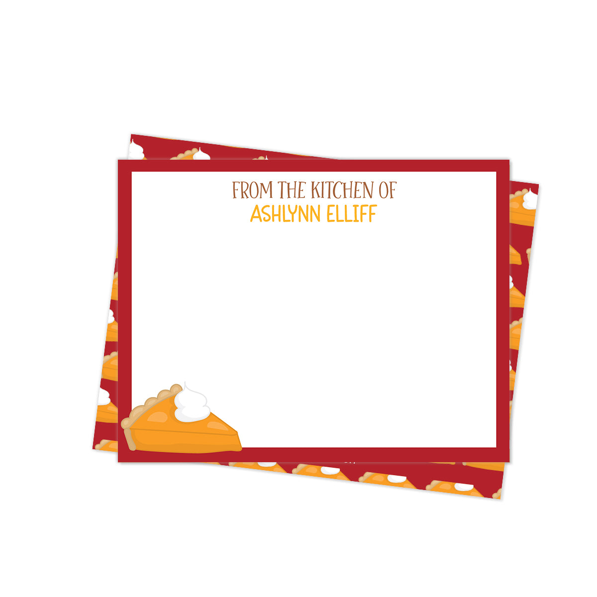 From the Kitchen of (Fall) Stationery