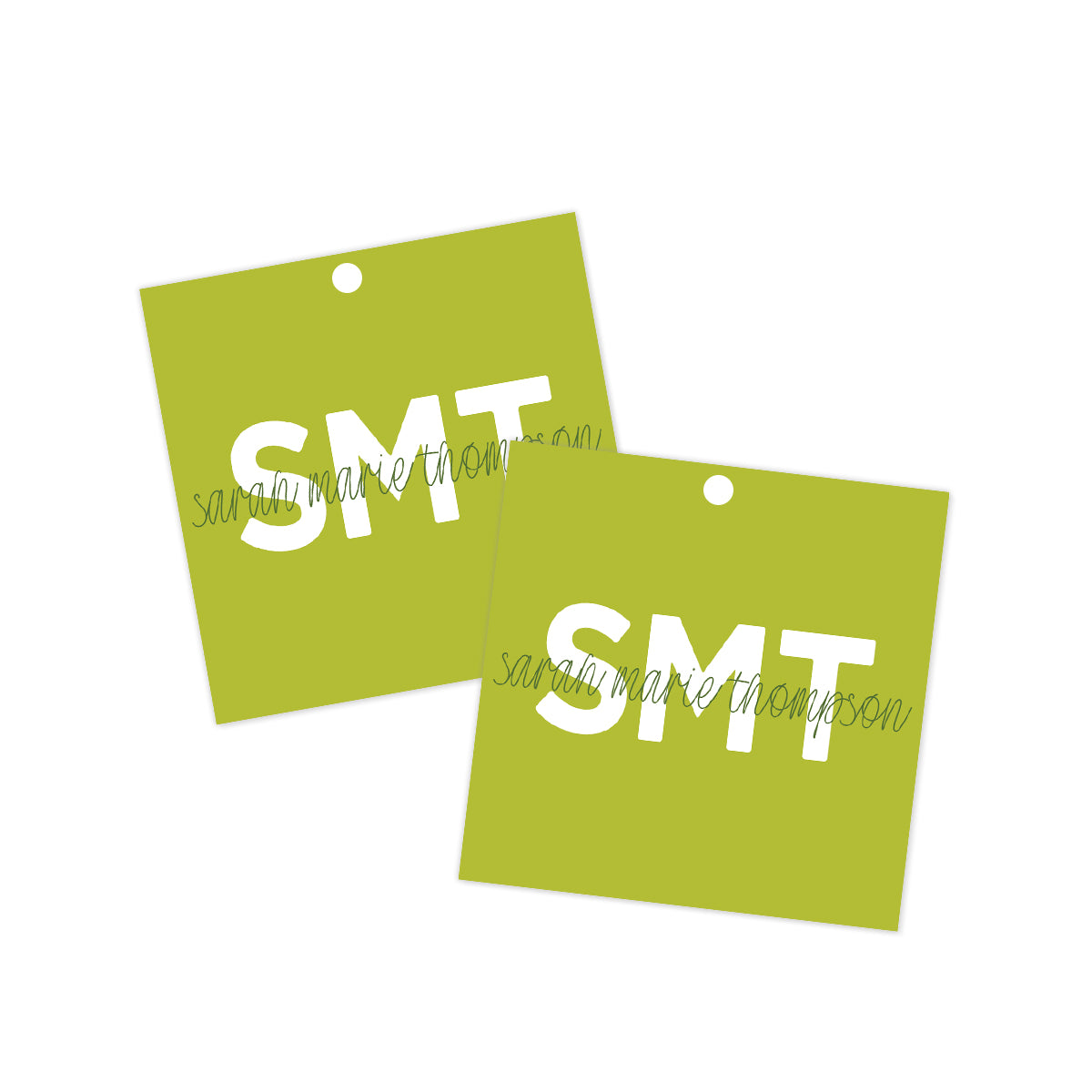 Monogram Everyday Gift Tag