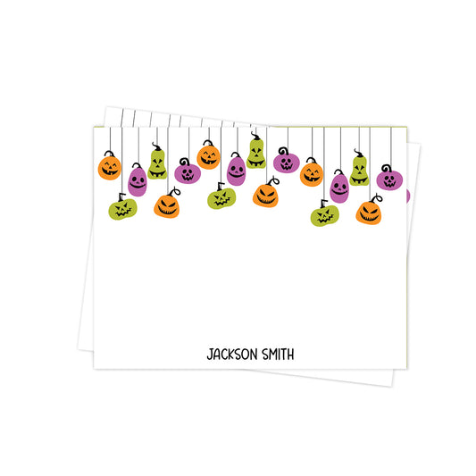 Hanging Pumpkins Stationery