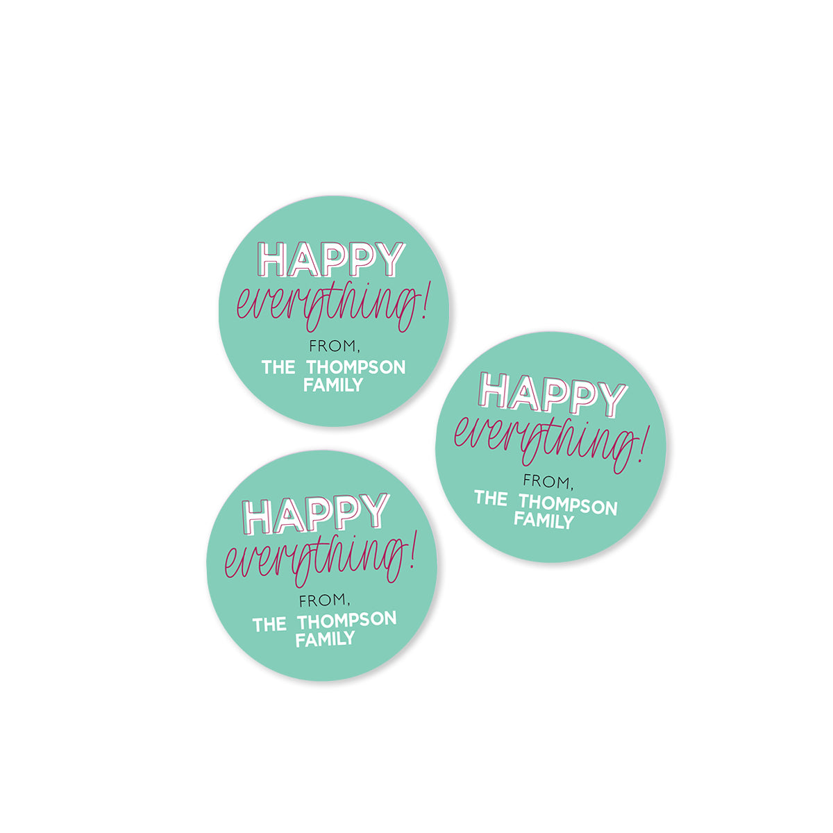 Happy Everything Stickers