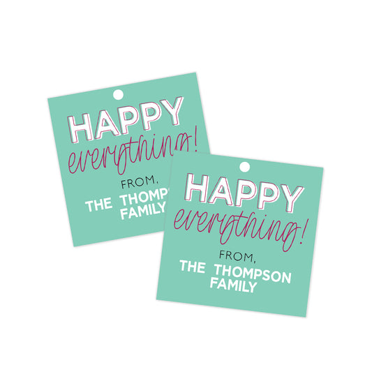 Happy Everything Gift Tag