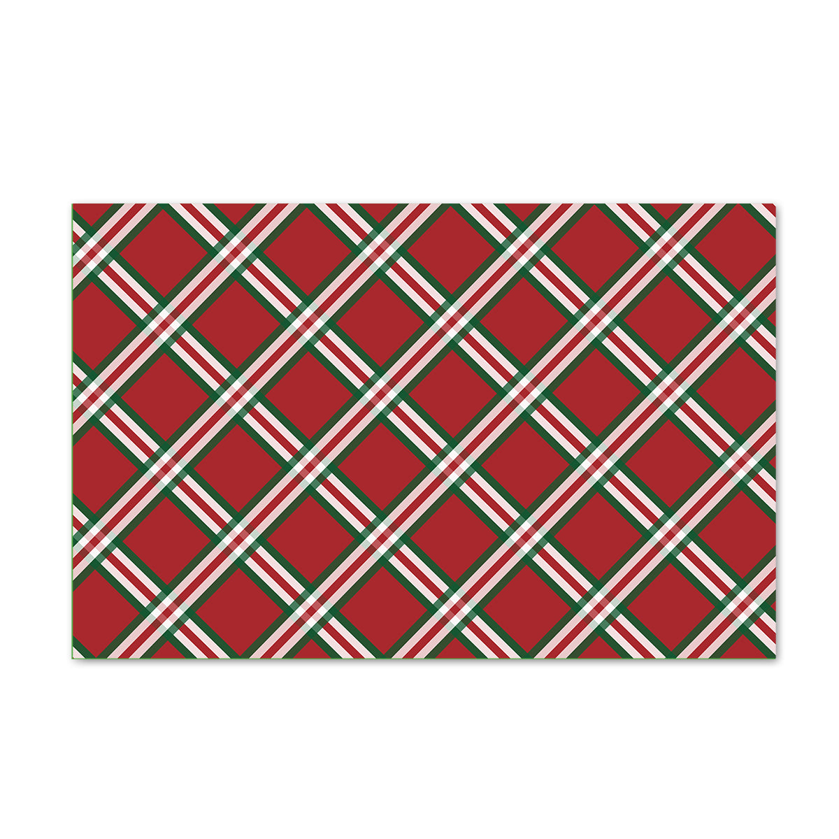 Holiday Large Plaid Party Placemat