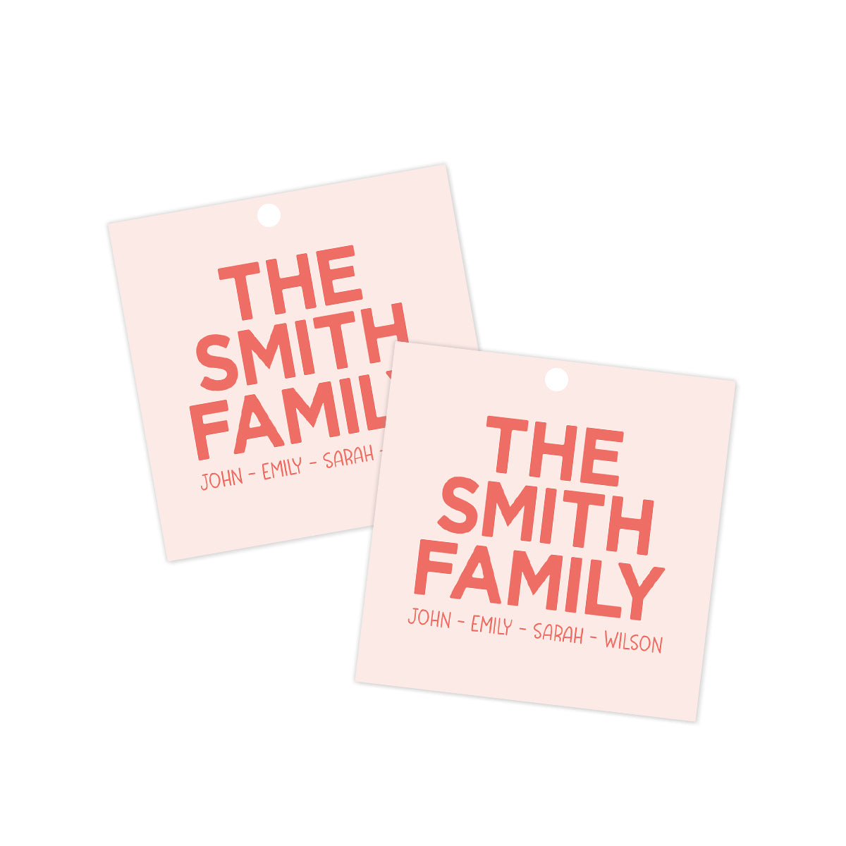 Family Everyday Gift Tag