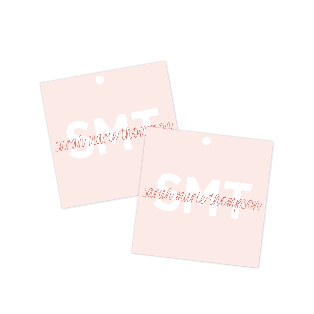 Monogram Everyday Gift Tag