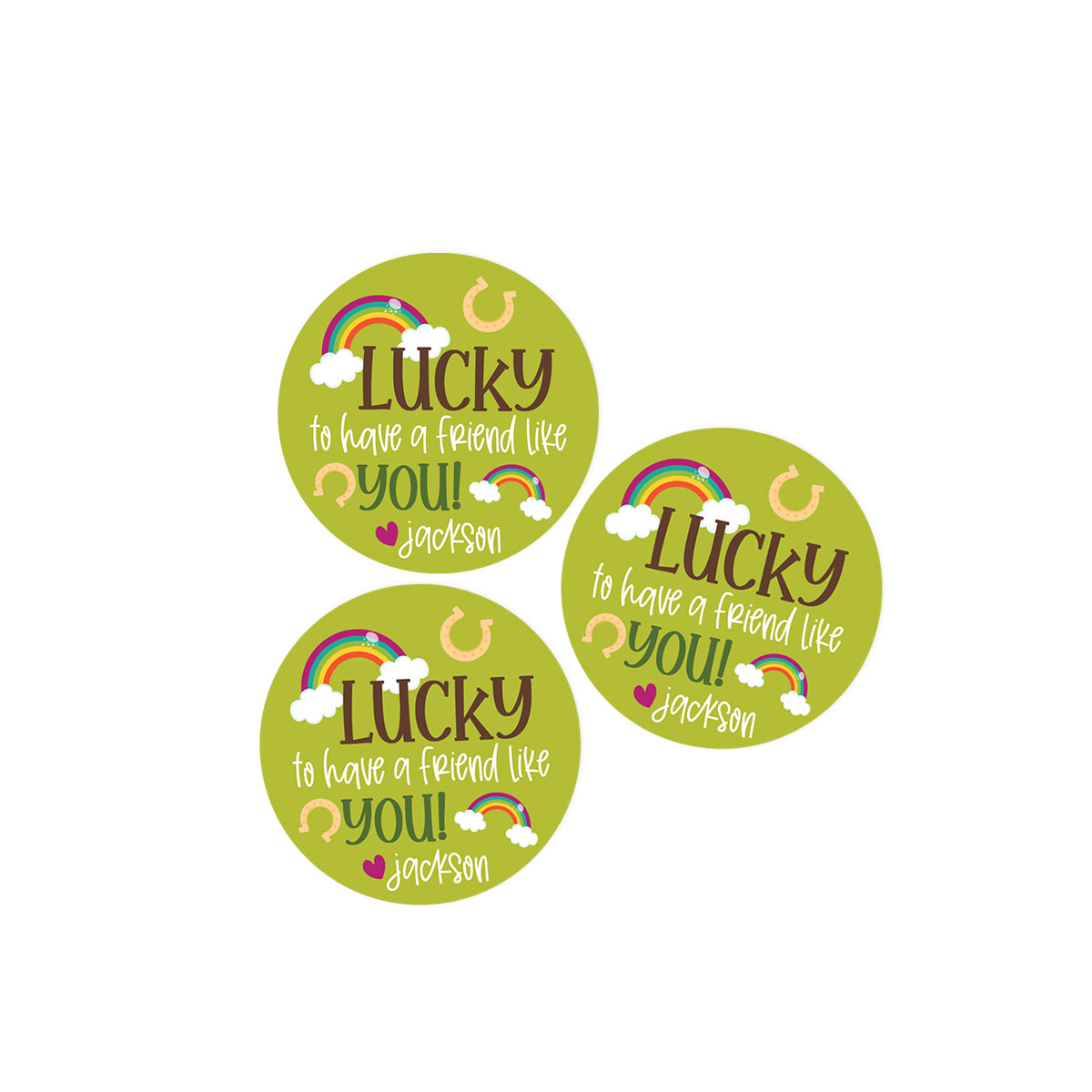 Lucky (St. Patrick's Day) Stickers