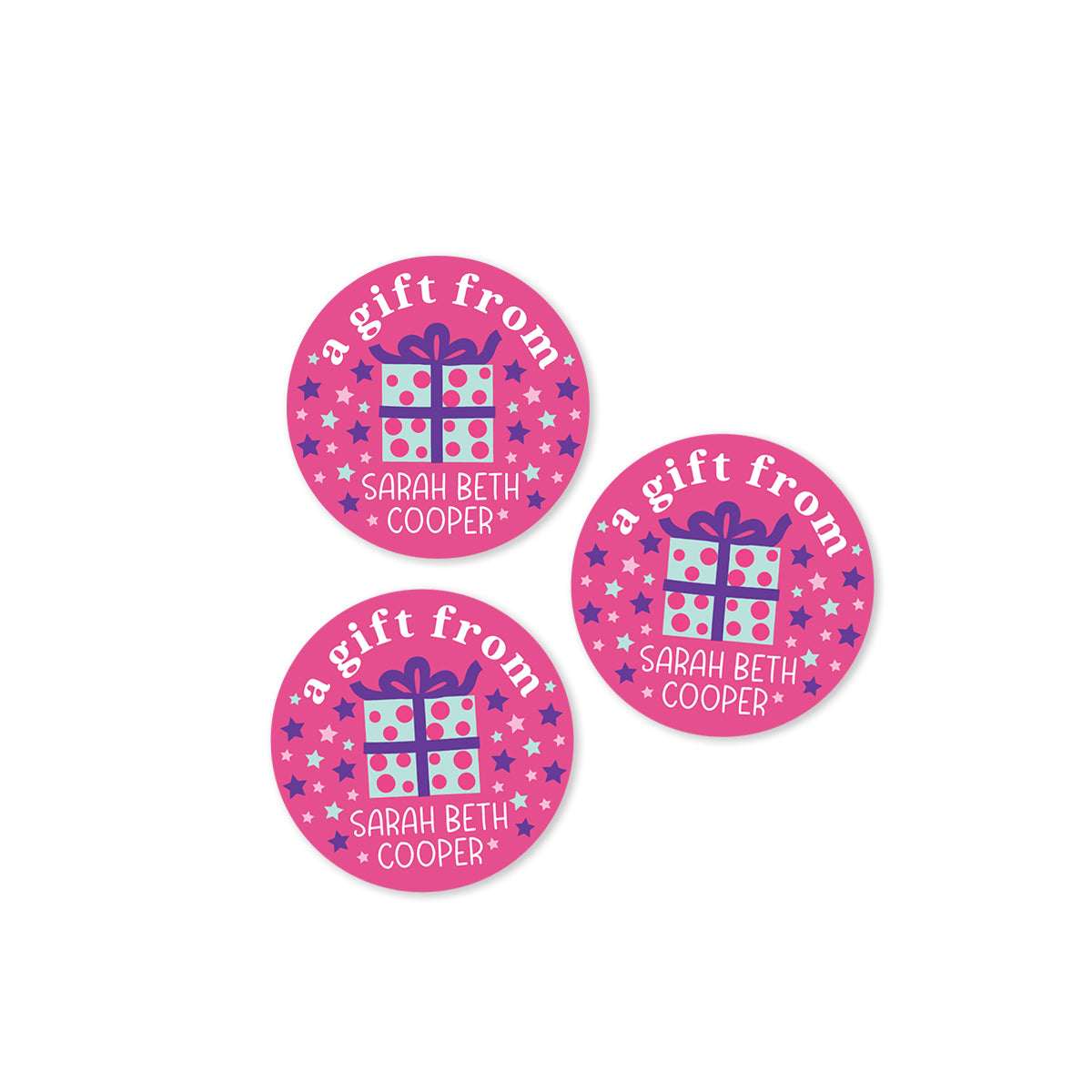 Birthday Gift Stickers