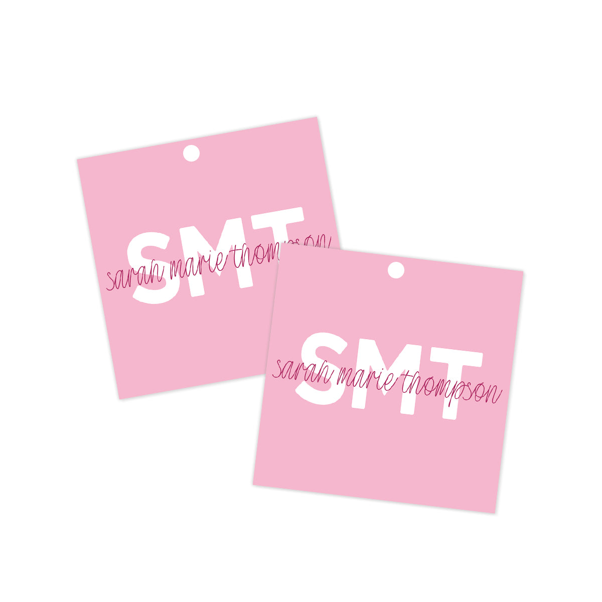 Monogram Everyday Gift Tag