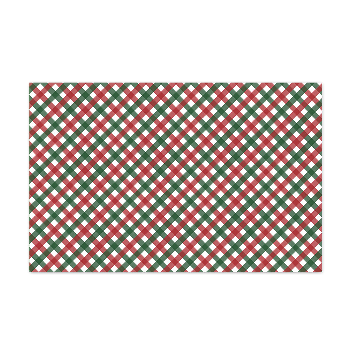 Holiday Plaid Party Placemat