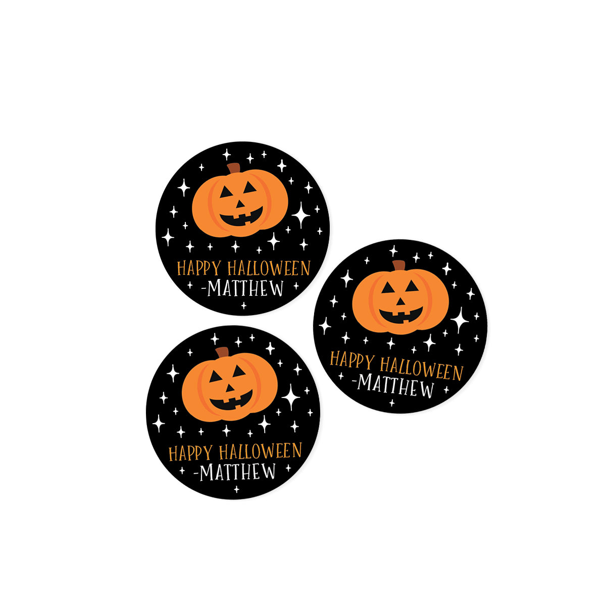 Pumpkin Stickers
