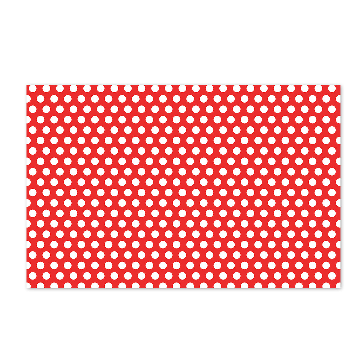 Red Polka Dot Party Placemat